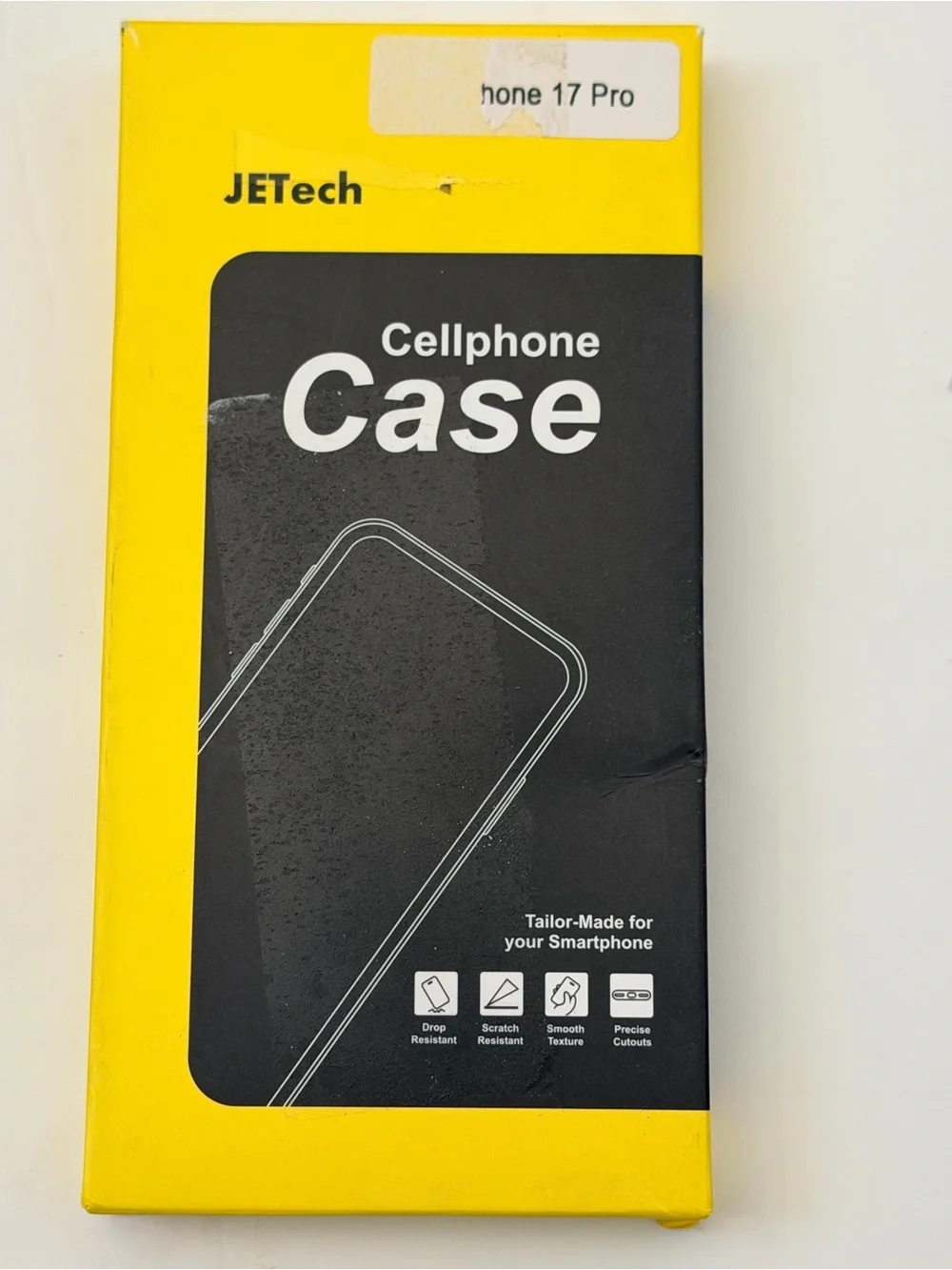 Iphone 17 pro Clear Orange Protective Phone Case for iPhone - Transparent Orange